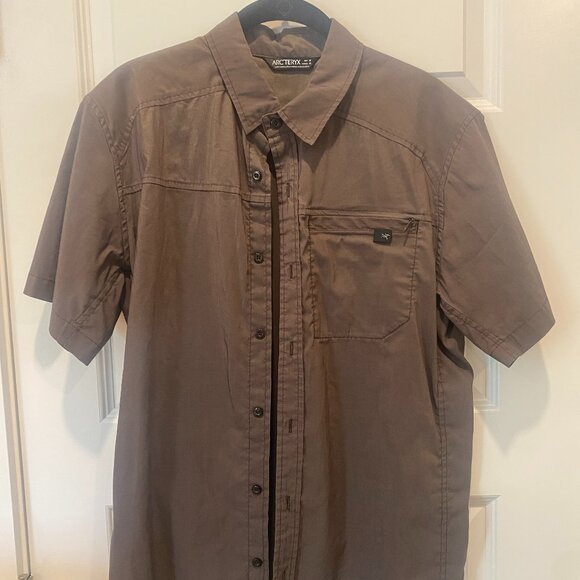 Arc'teryx Other - Art'teryx Hiking/Camping Brown Short Sleeve Shirt